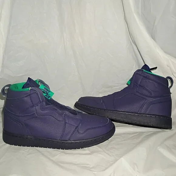 Air Jordan 1 Retro High Zip Blackened Blue - Picture 2 of 10